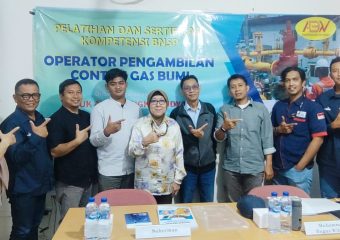 TRAINING DAN SERTIFIKASI OPERATOR PENGAMBILAN CONTOH GAS BUMI